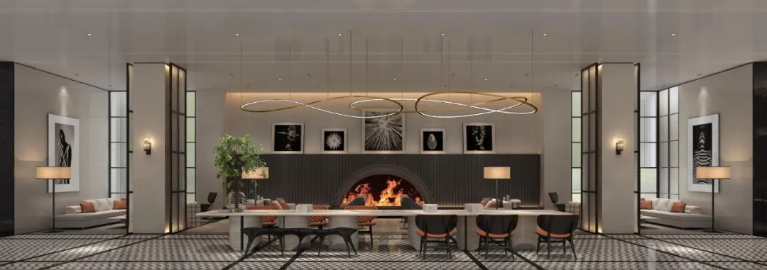   李益中空间设计丨西安万科·金域缇香售楼中心  室内设计 丨中国西安-45