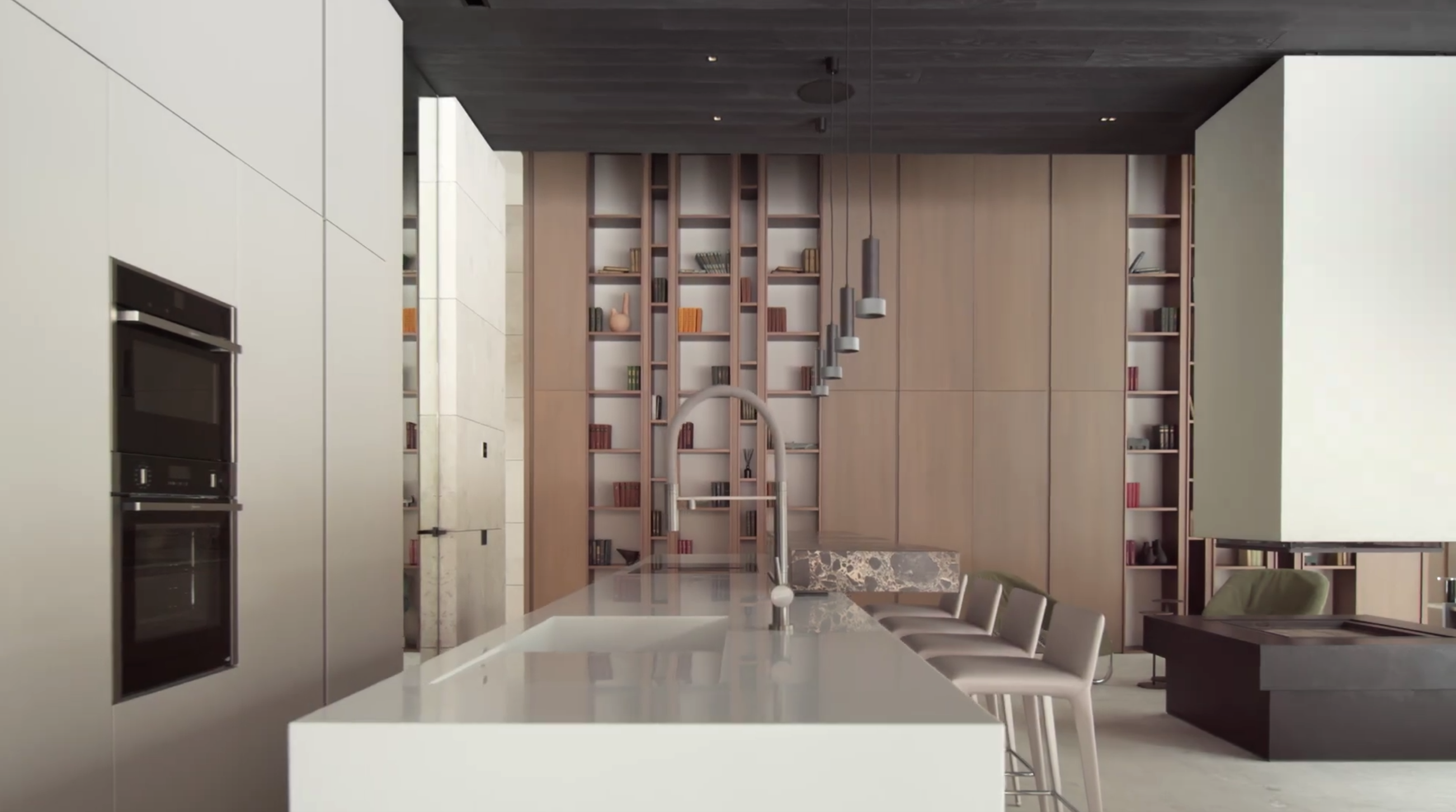 现代简约 森林别墅！-7