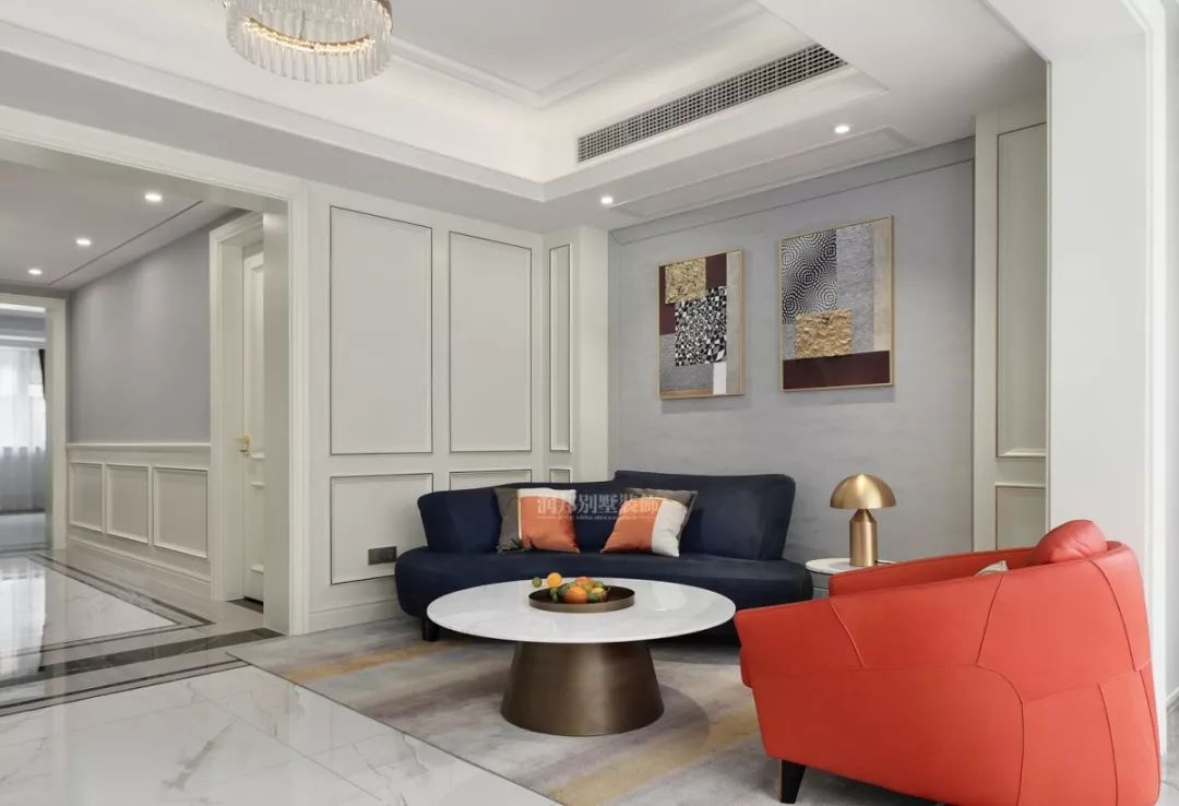 薛杨团队打造无锡 480㎡轻奢别墅，诠释现代生活美学-70