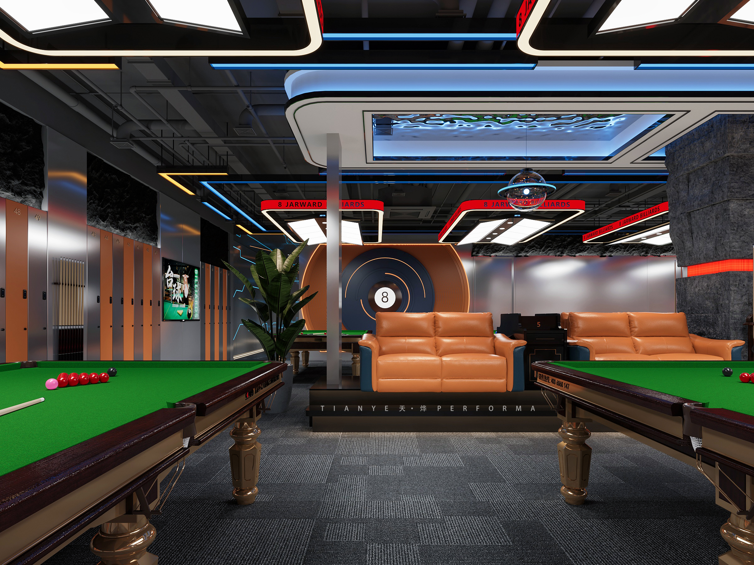 网吧台球室-4