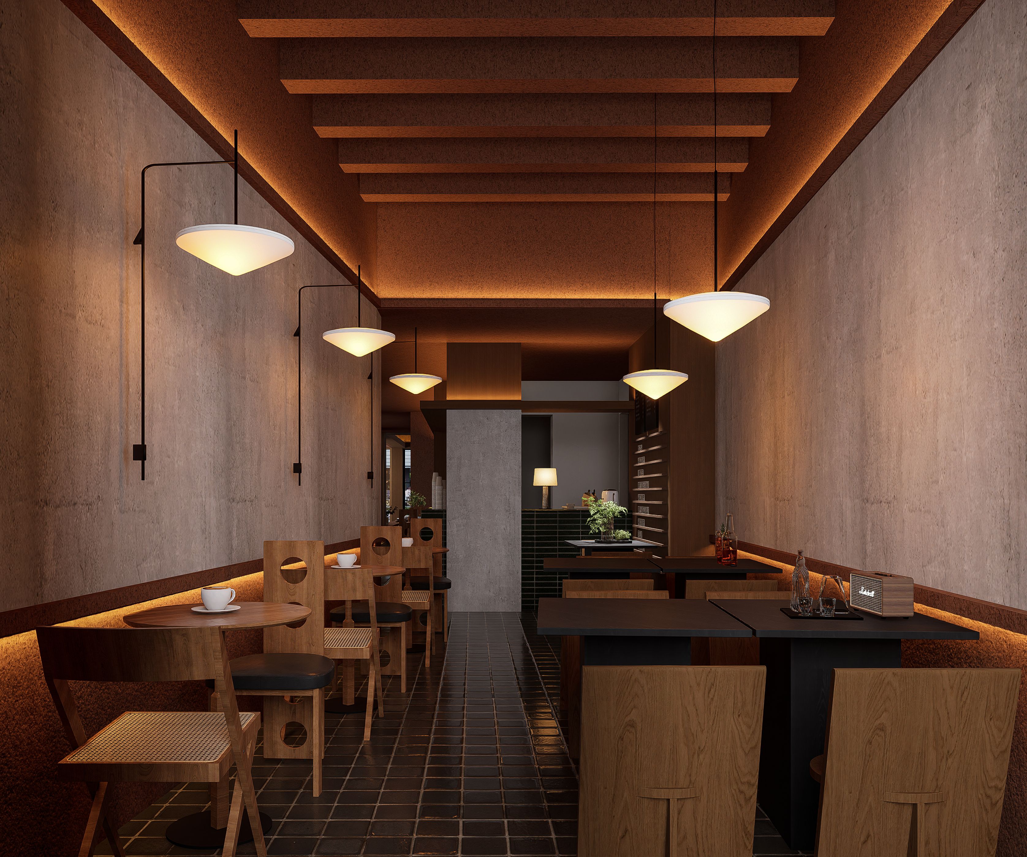 餐饮空间 日咖夜酒-8