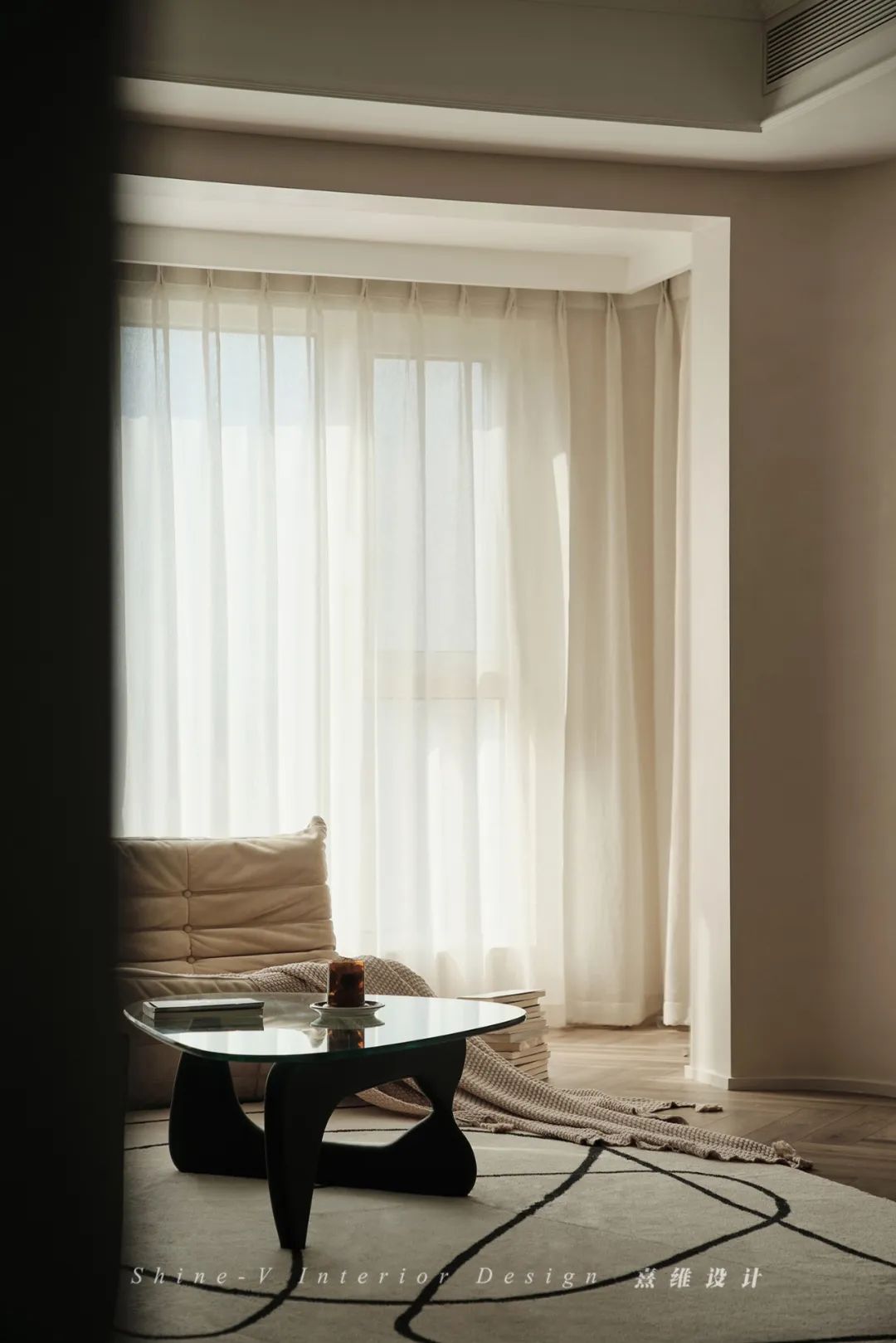 啡夏 · 120㎡轻复古法式优雅之家丨中国南京丨熹维设计-34