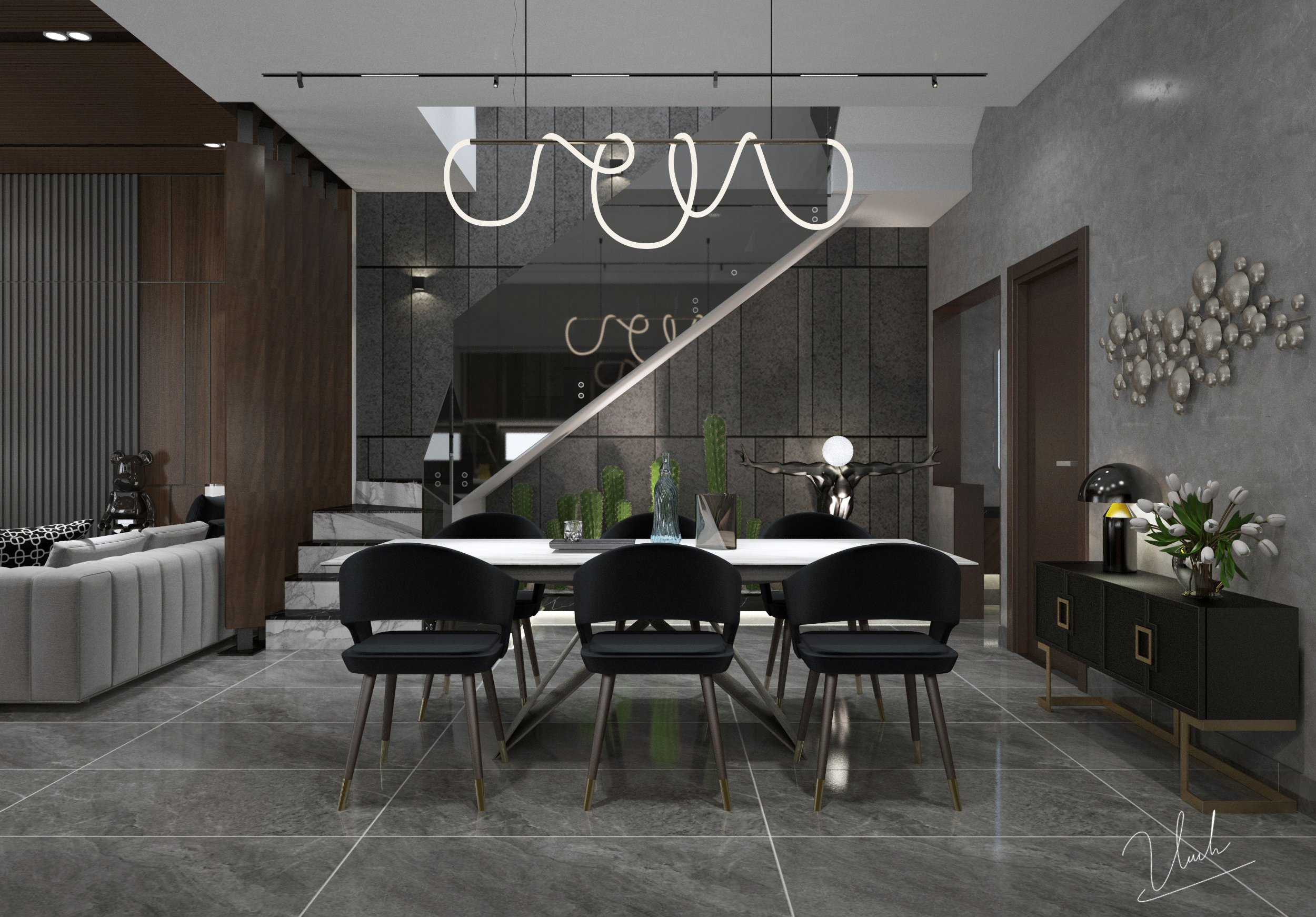 Interior - Livingroom Design - Binh Duong City-0