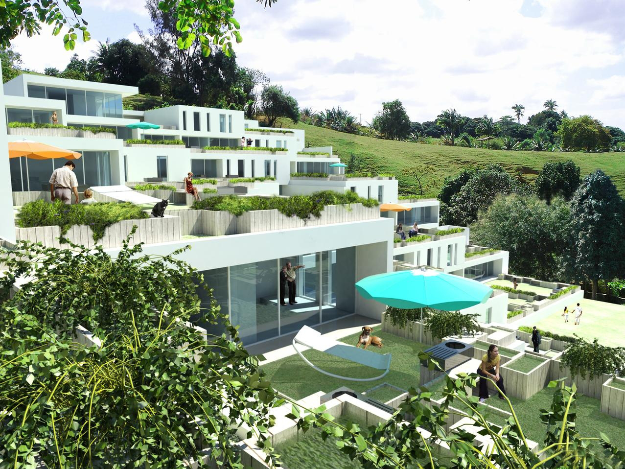 巴西安谢塔绿色住宅区丨Context Architects-7