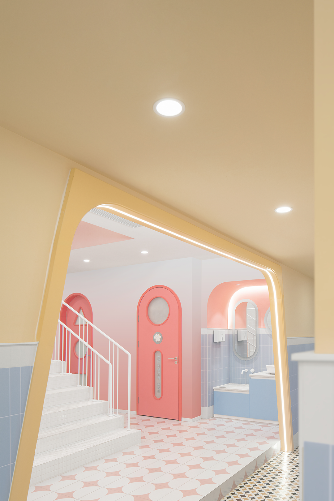 小北亲子游泳俱乐部丨中国上海丨杭州二向箔空间设计-82