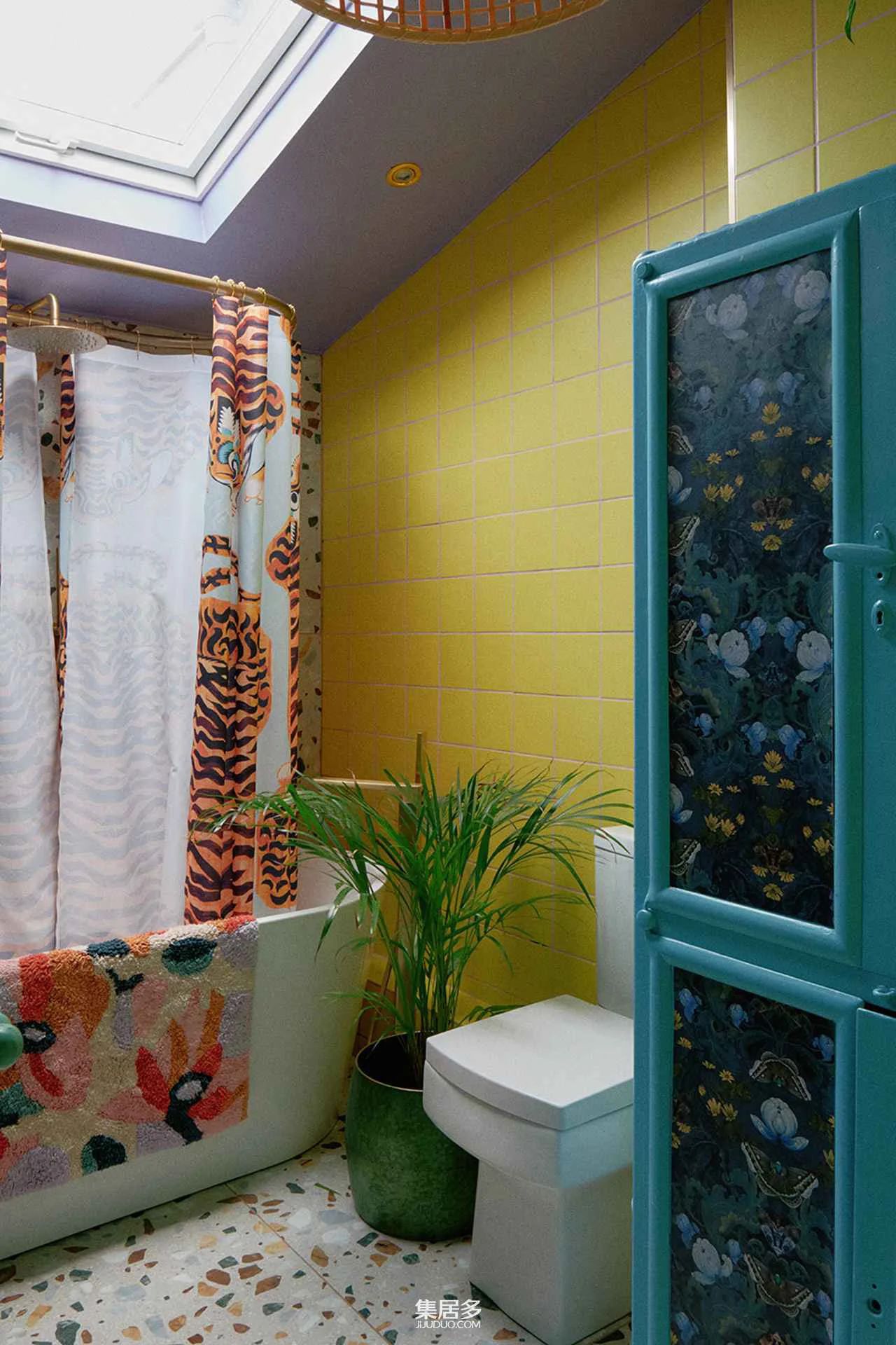 伦敦大胆色彩住宅丨英国伦敦-38