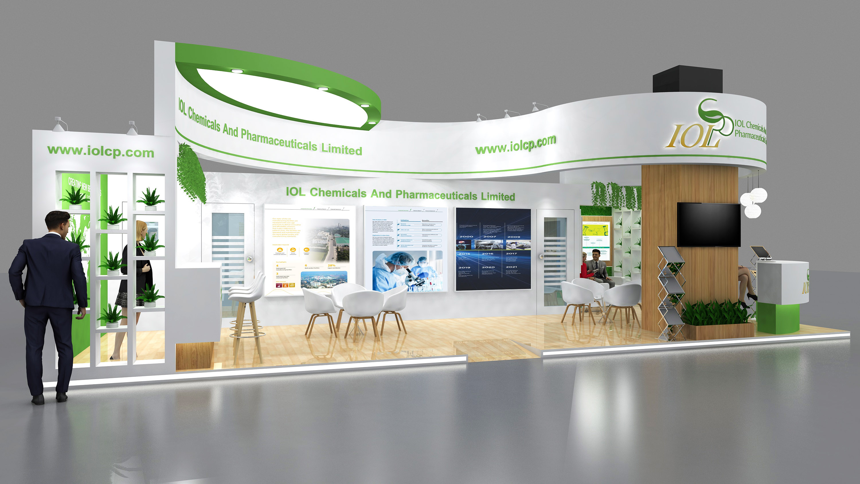 IOL 11X6M STALL DESIGN IN DELHI-4