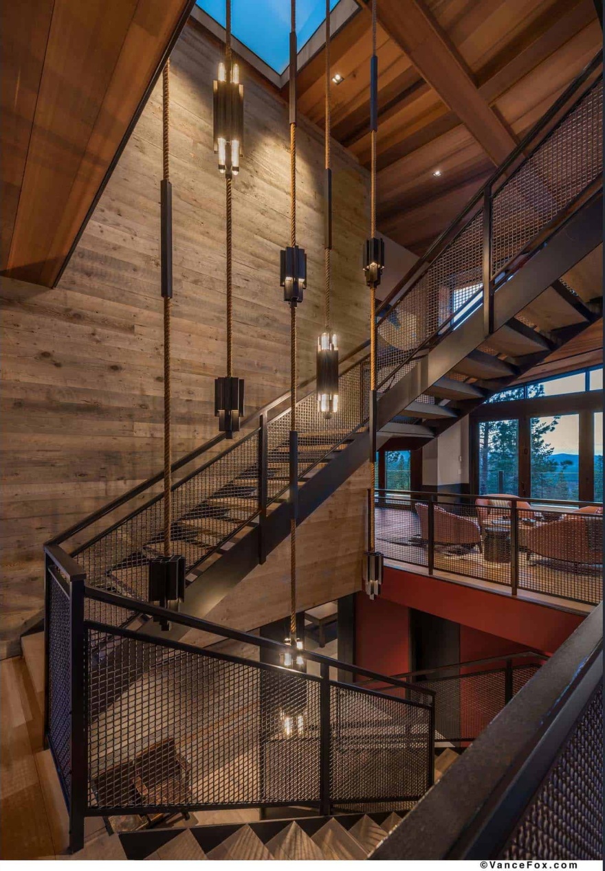 Northern California mountain retreat displays impressive design details-15