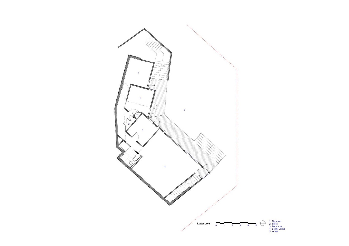 新西兰 Moetapu 度假屋 | 嵌入丛林的折叠式建筑-50