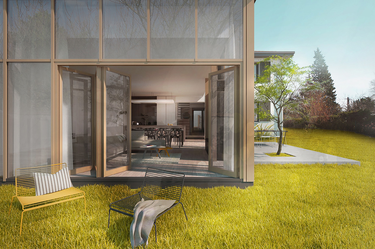 Caluire et Cuire住宅当代翻新与扩建项目丨法国丨RECO  Dank Architectes-18