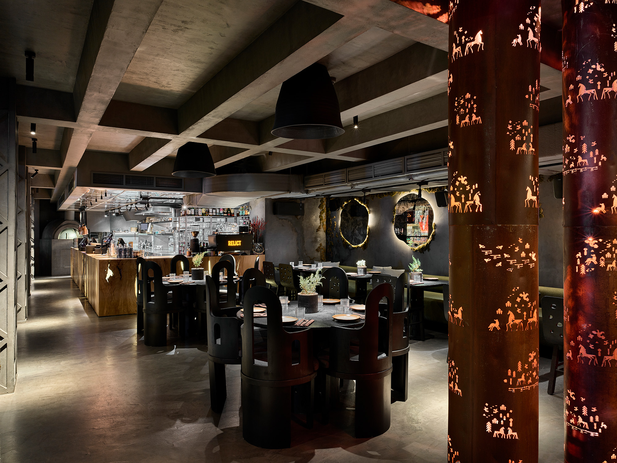 工装餐厅丨俄罗斯莫斯科丨LEFTdesign-42