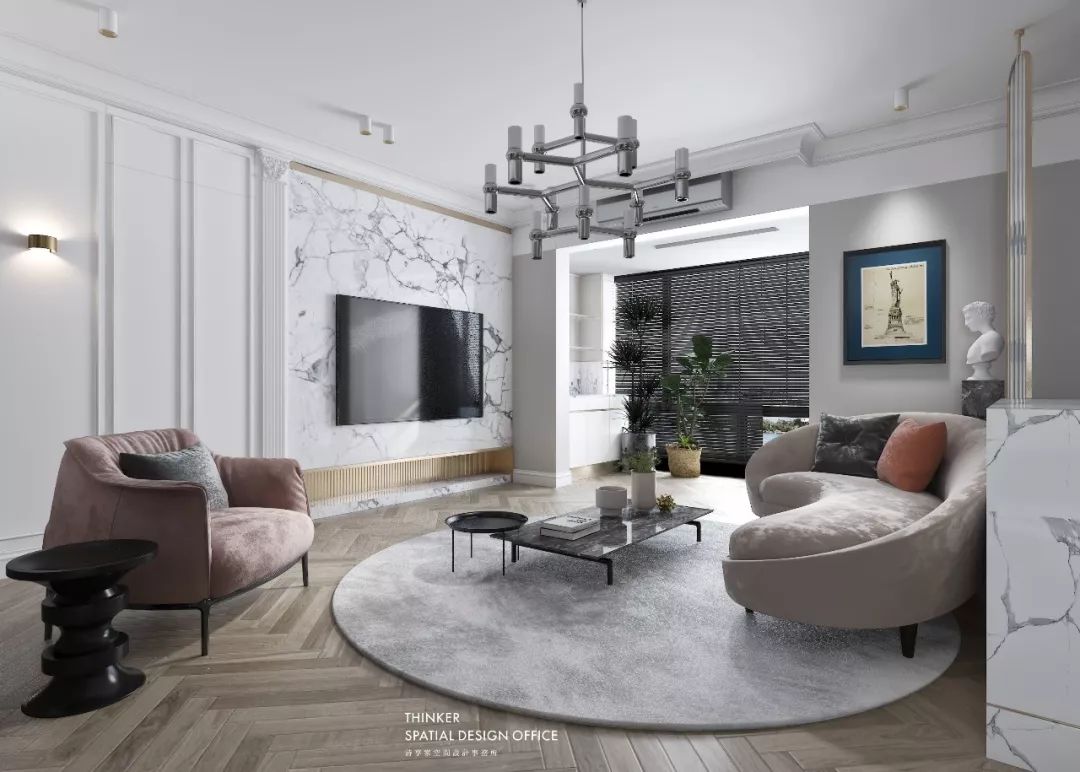 金融街壹号,140㎡轻奢混搭家,机动成长空间,陪伴宝贝一起成长-39