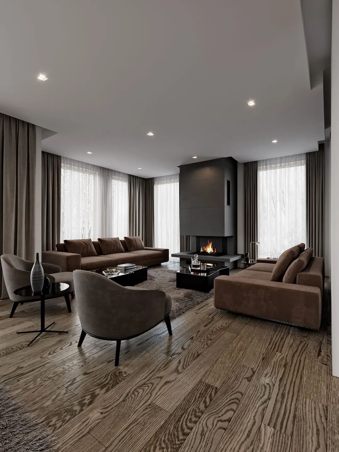 别墅豪宅 室内设计丨阿曼丨ZEBRANO,Buro One-55