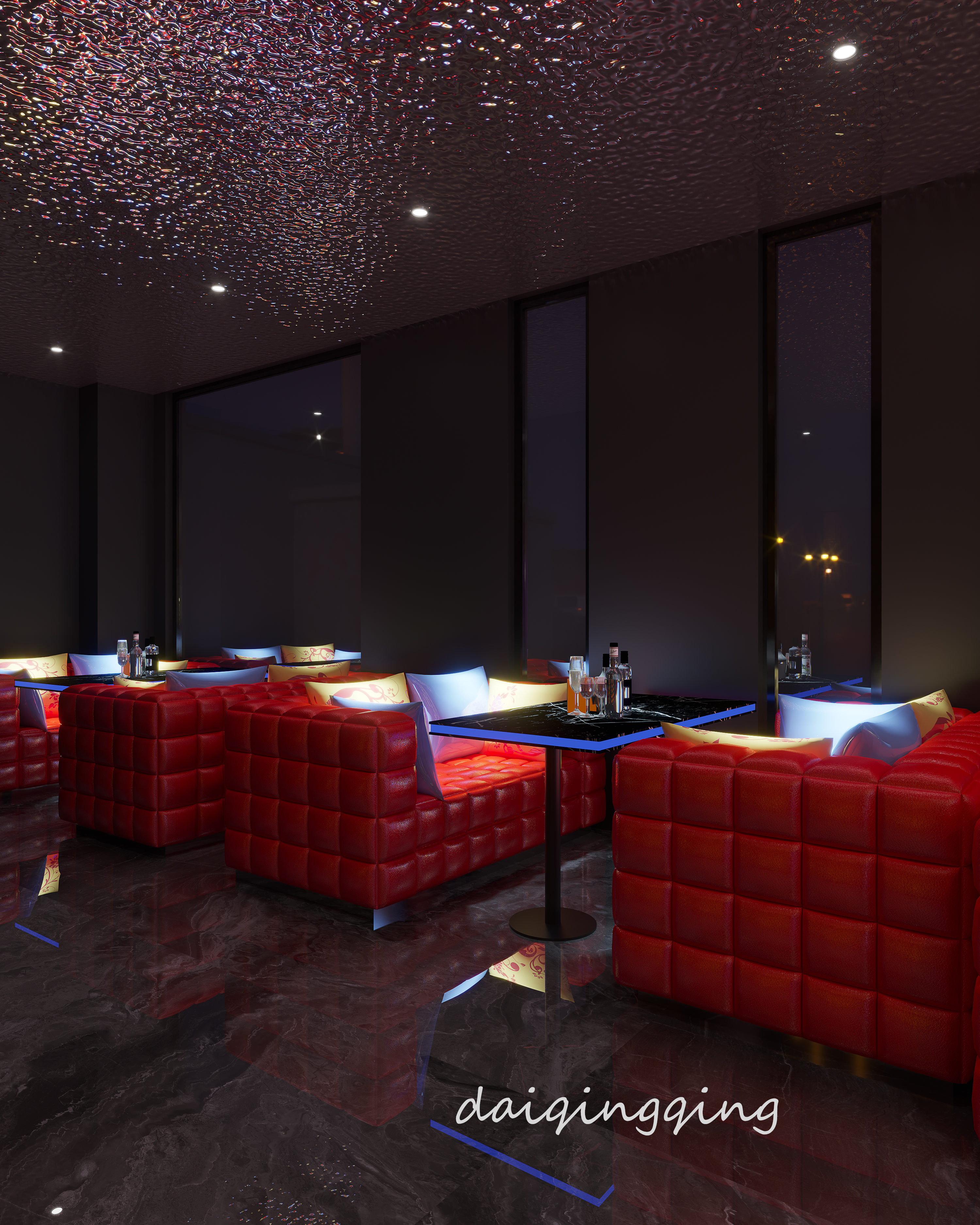 星夜传图酒吧工装设计-8