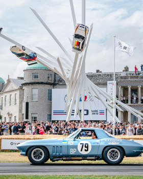 PHOTO | Gerry Judah sculpture at Goodwood Festival