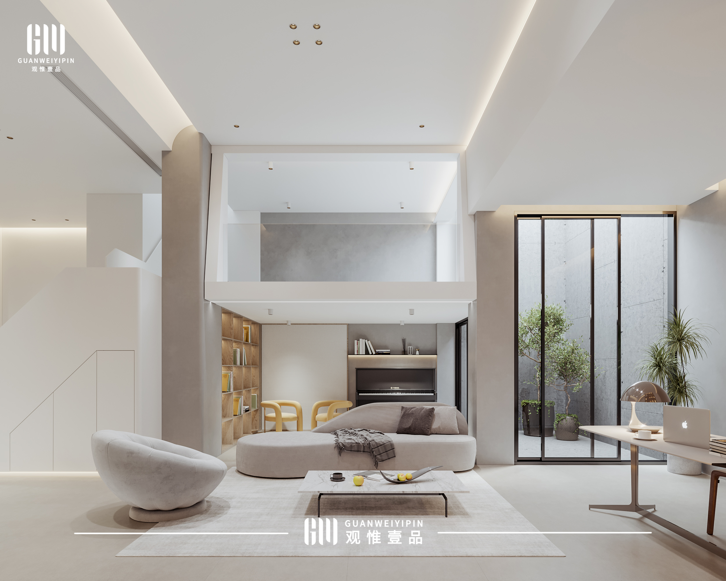 现代平层设计丨奶昔呀-17