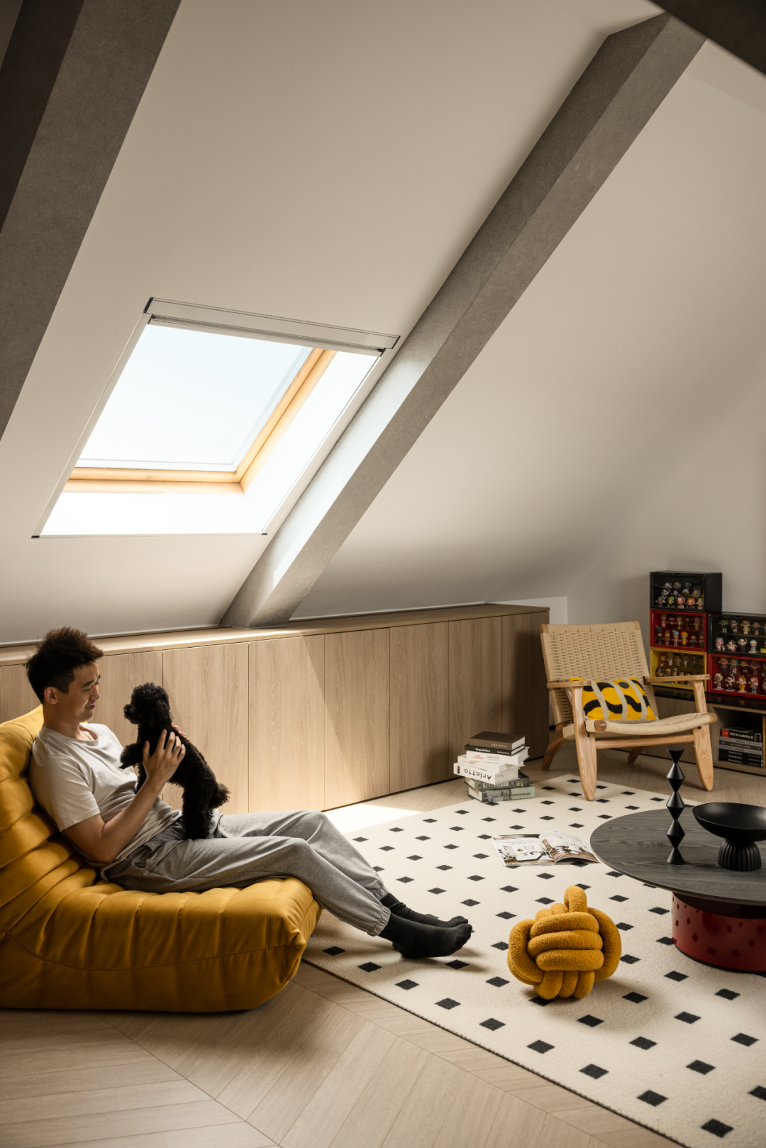 《客厅去哪儿了？》婚房去客厅化后用阁楼重新定义空间-51