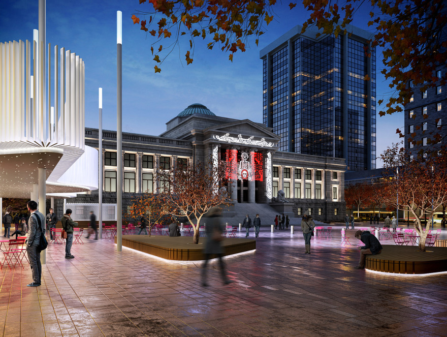 šxʷƛ̓ənəq Xwtl’e7énḵ广场,温哥华 / Hapa Collaborative-56