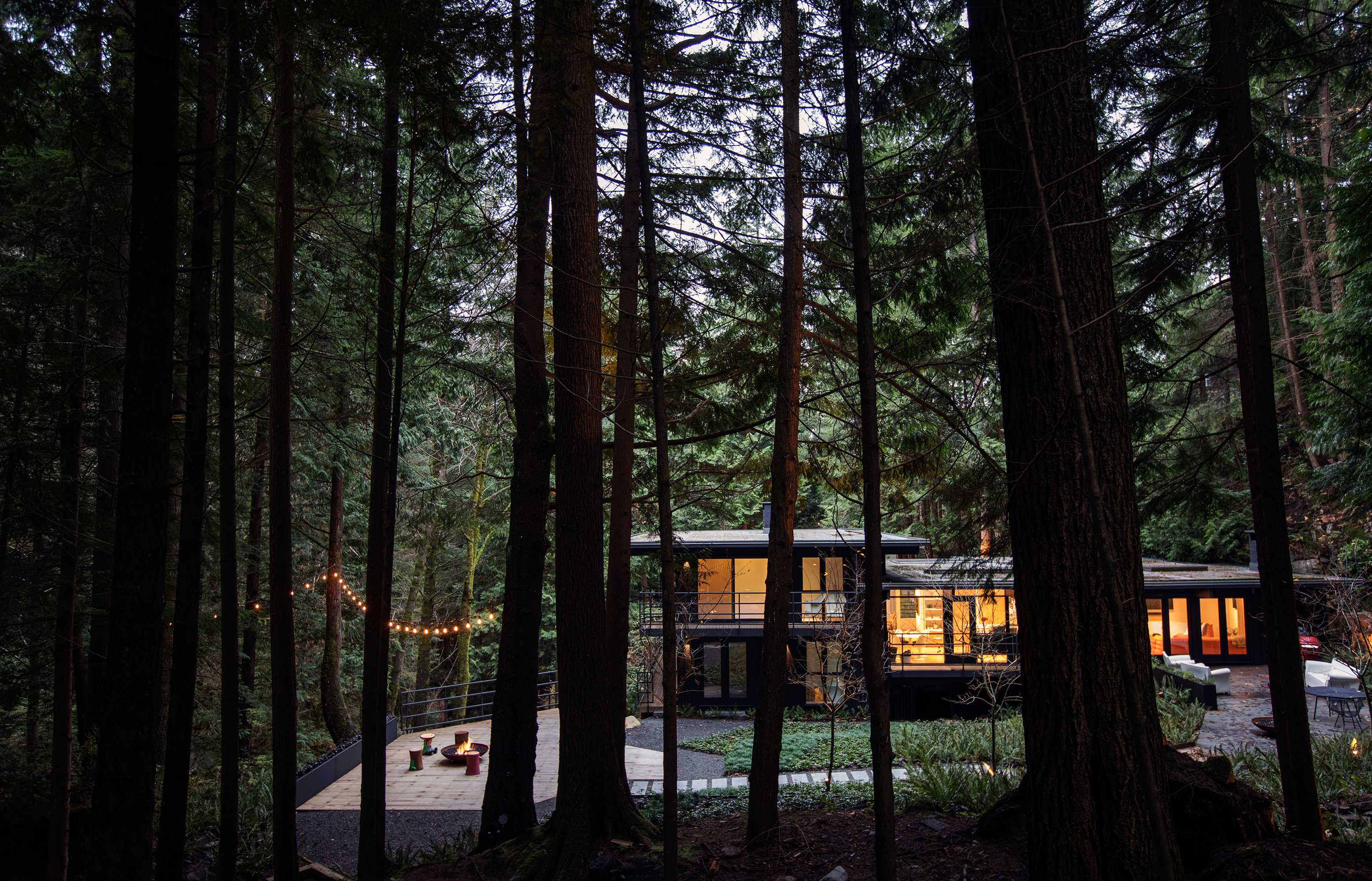 柏树瀑布住宅-0