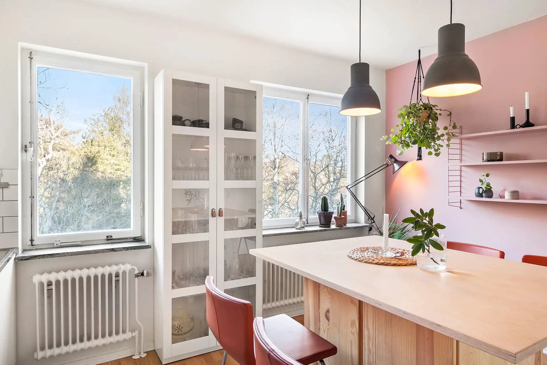 瑞典 62 平米多彩公寓 | 色彩平衡的典范-9