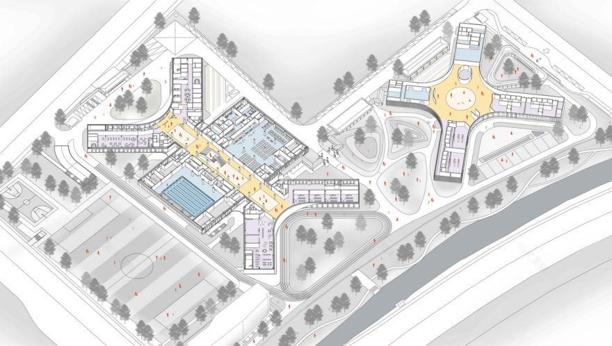 HIS杭州国际学校丨中国杭州丨line+建筑事务所,gad-42