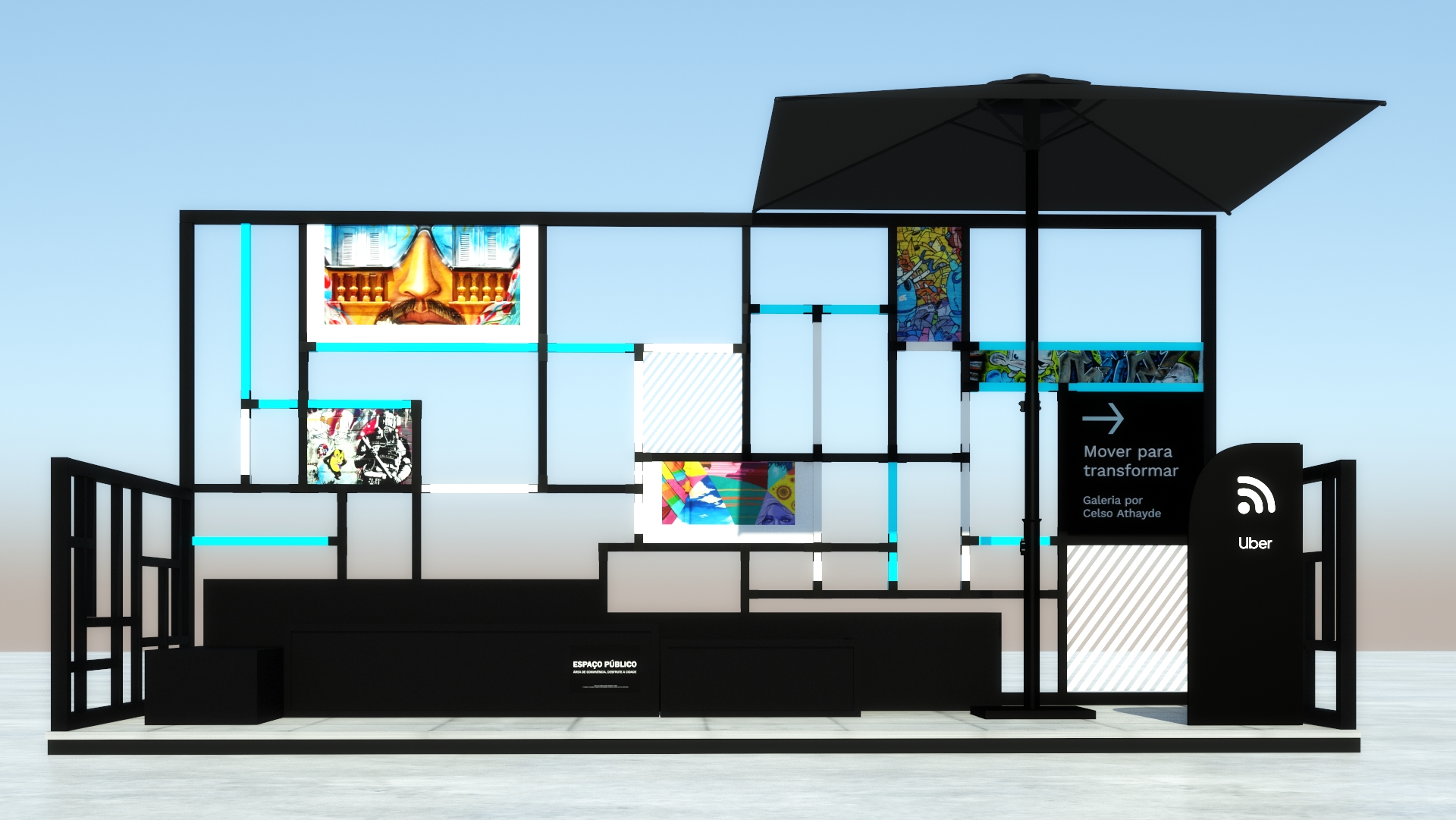 乌伯车站  圣保罗贫民窟丨巴西圣保罗丨Uber 和 InFavela-10