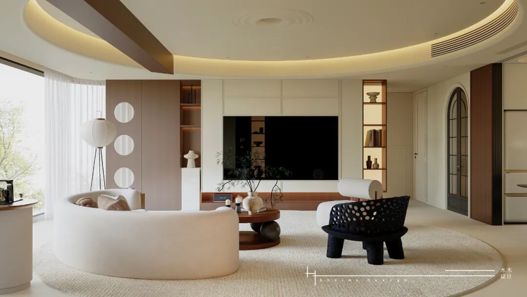 新作 · 新湖秋月143平 · 中古雅居丨水木设计-17