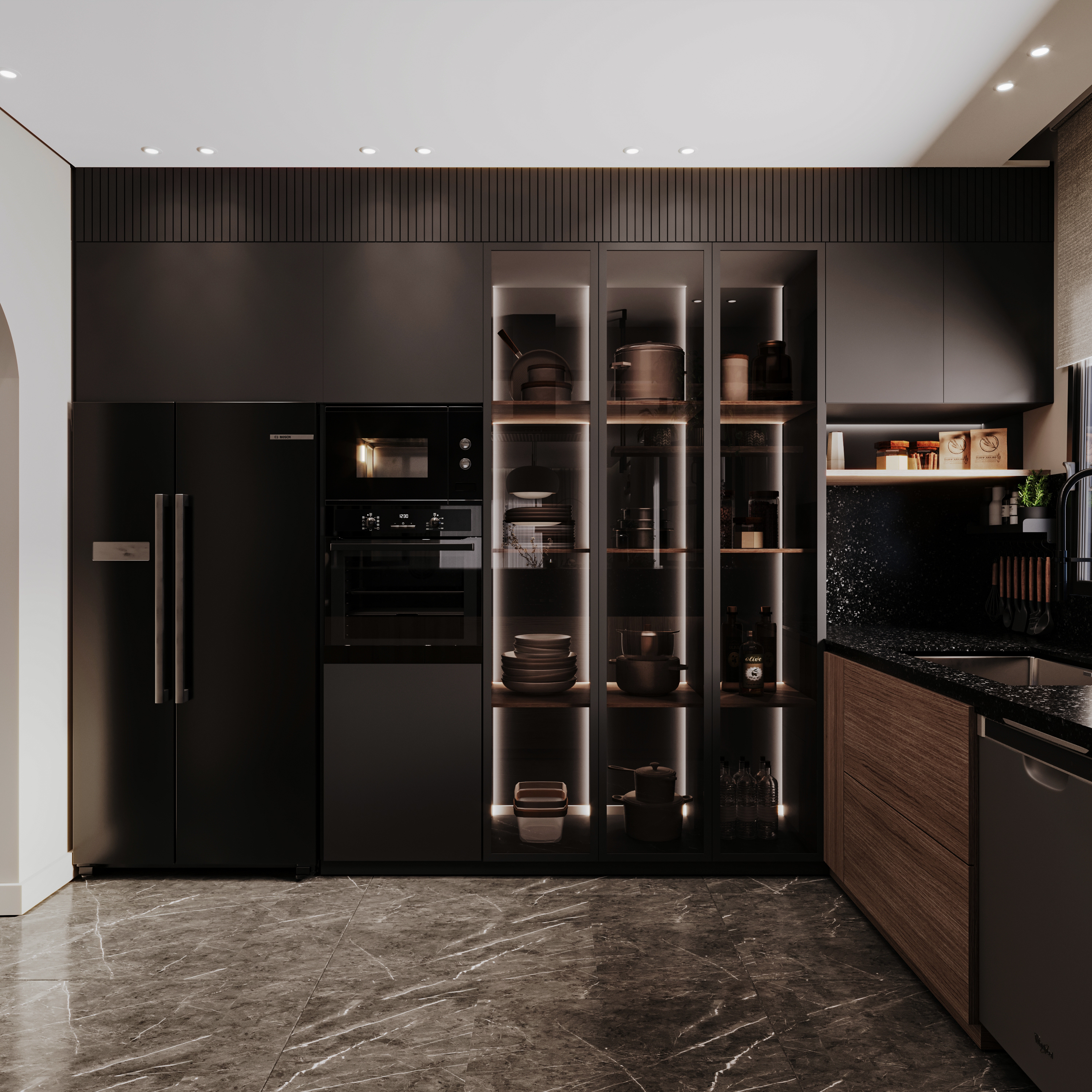 Earthy Modern Apartment-6