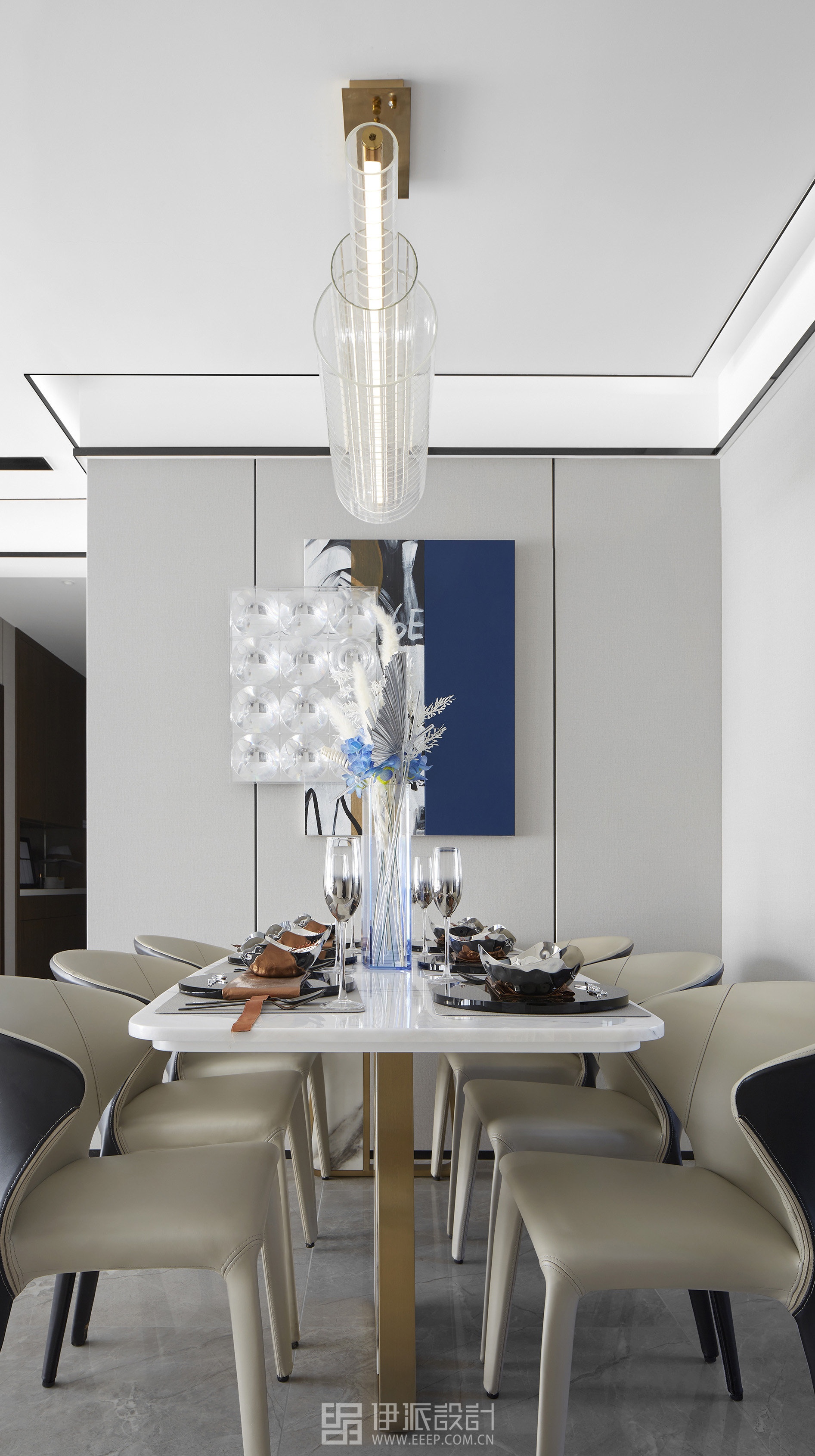 “青岛 TOP5 房企”云玺城样板房软装丨中国青岛丨深圳市伊派室内设计有限公司-34