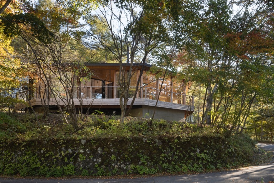 轻井泽山居丨日本长野丨Naoi Architecture-5