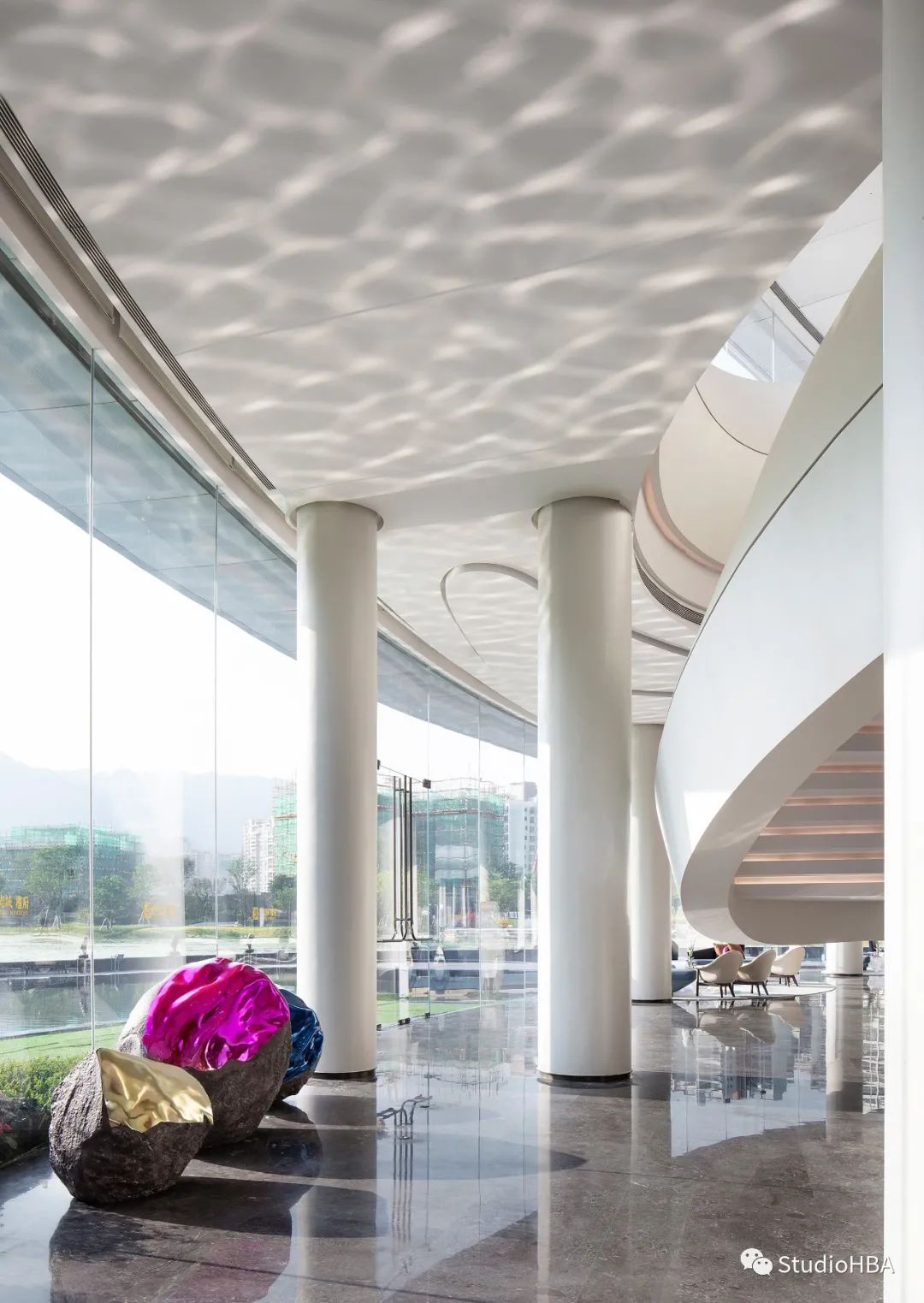 【Studio HBA | 赫室作品】肇庆阳光城檀府湖幕艺术馆-28