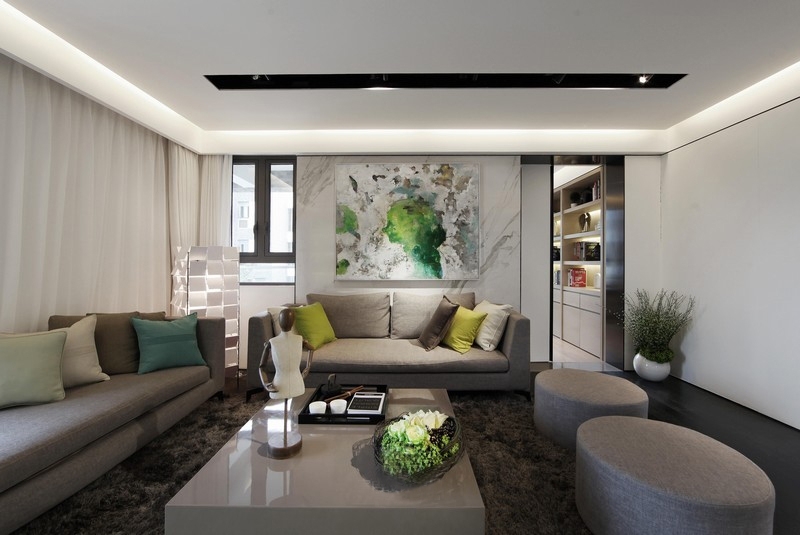 【极简风格】浦江华侨城4期3F样板房-1