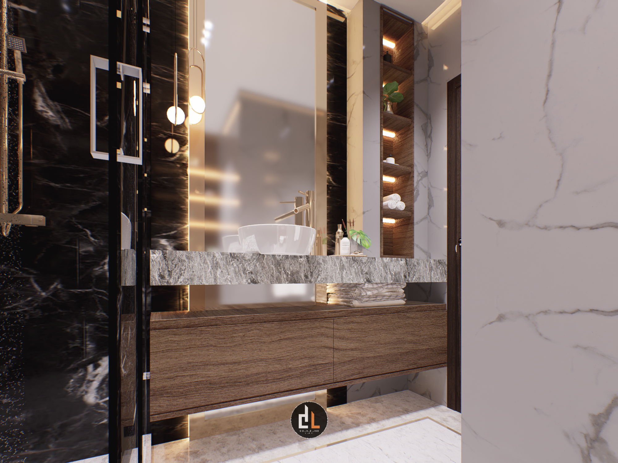 浴室  奥韦斯特别墅  埃及丨埃及丨DL studio-10