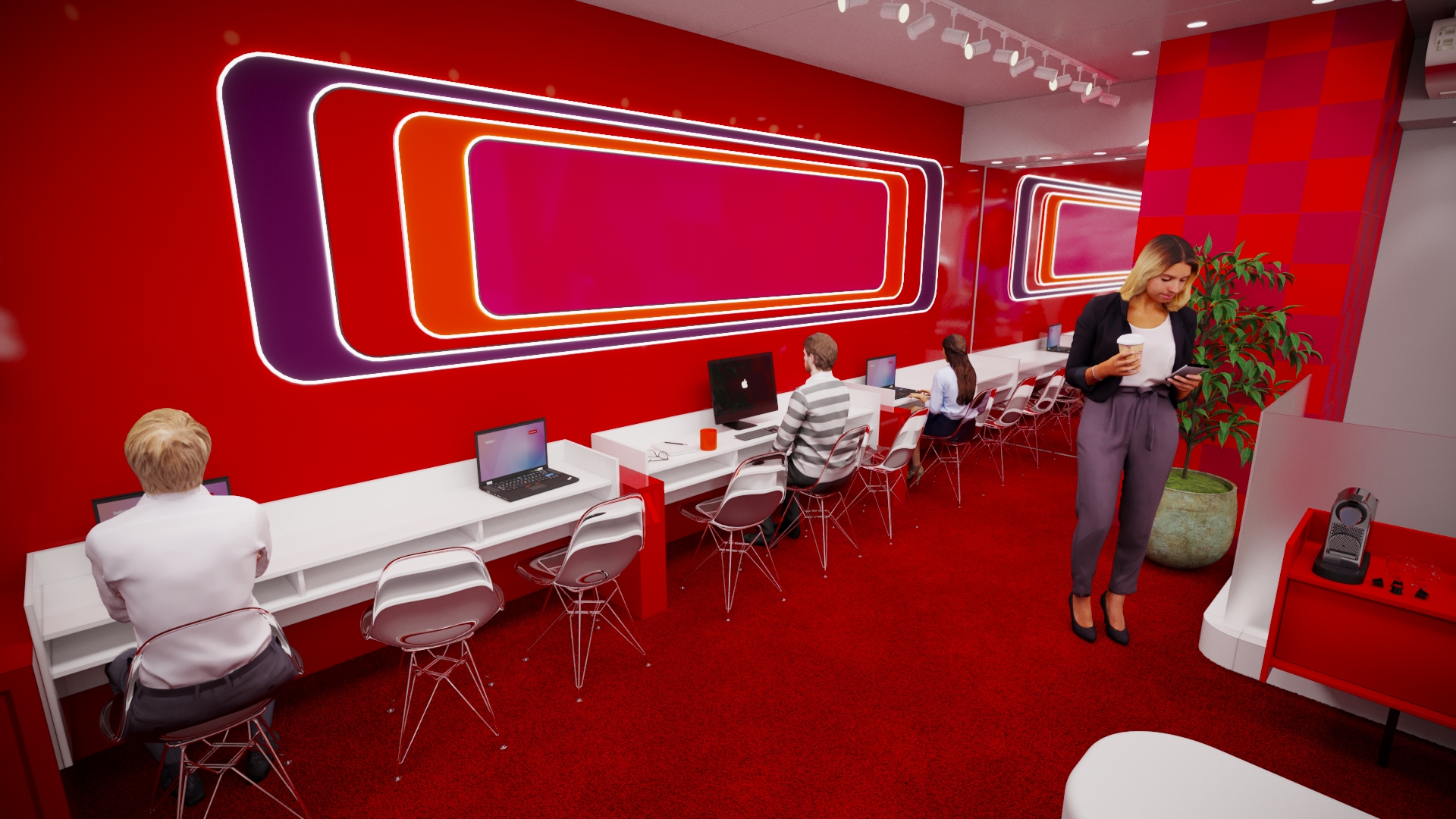 Netflix Mezzanine Social Area - CCXP2022-3