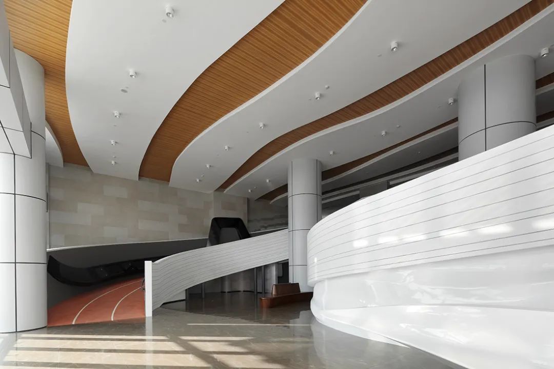 长沙盛地运动&阿里体育展厅 | 动感橙色 Industrial Chic-5