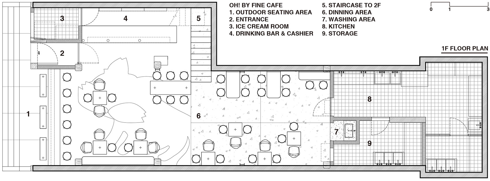 Oh! 咖啡馆,北京 / 上海彦文建筑工作室-42