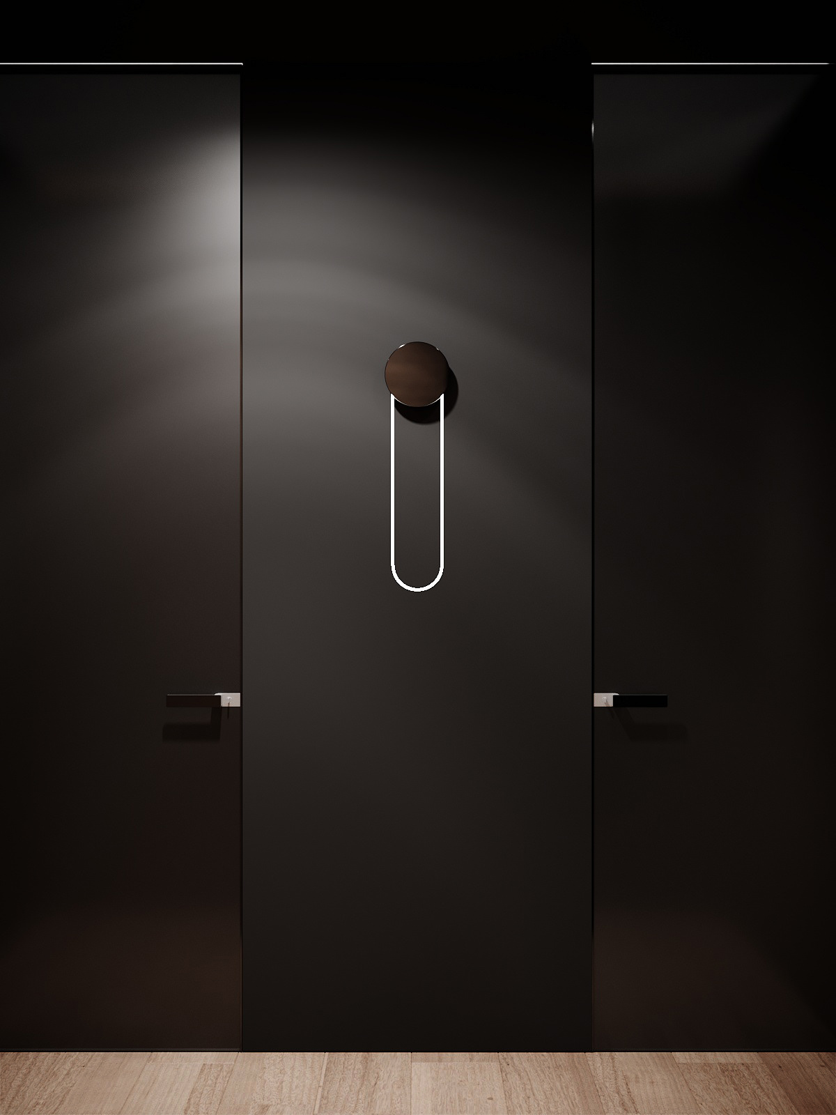 120m²现代风住宅，高级灰与木色的经典搭配-23