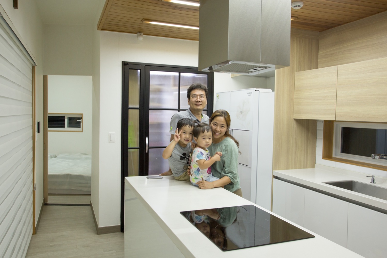 韩式住宅的倾斜"ㄷ"形外墙设计-55