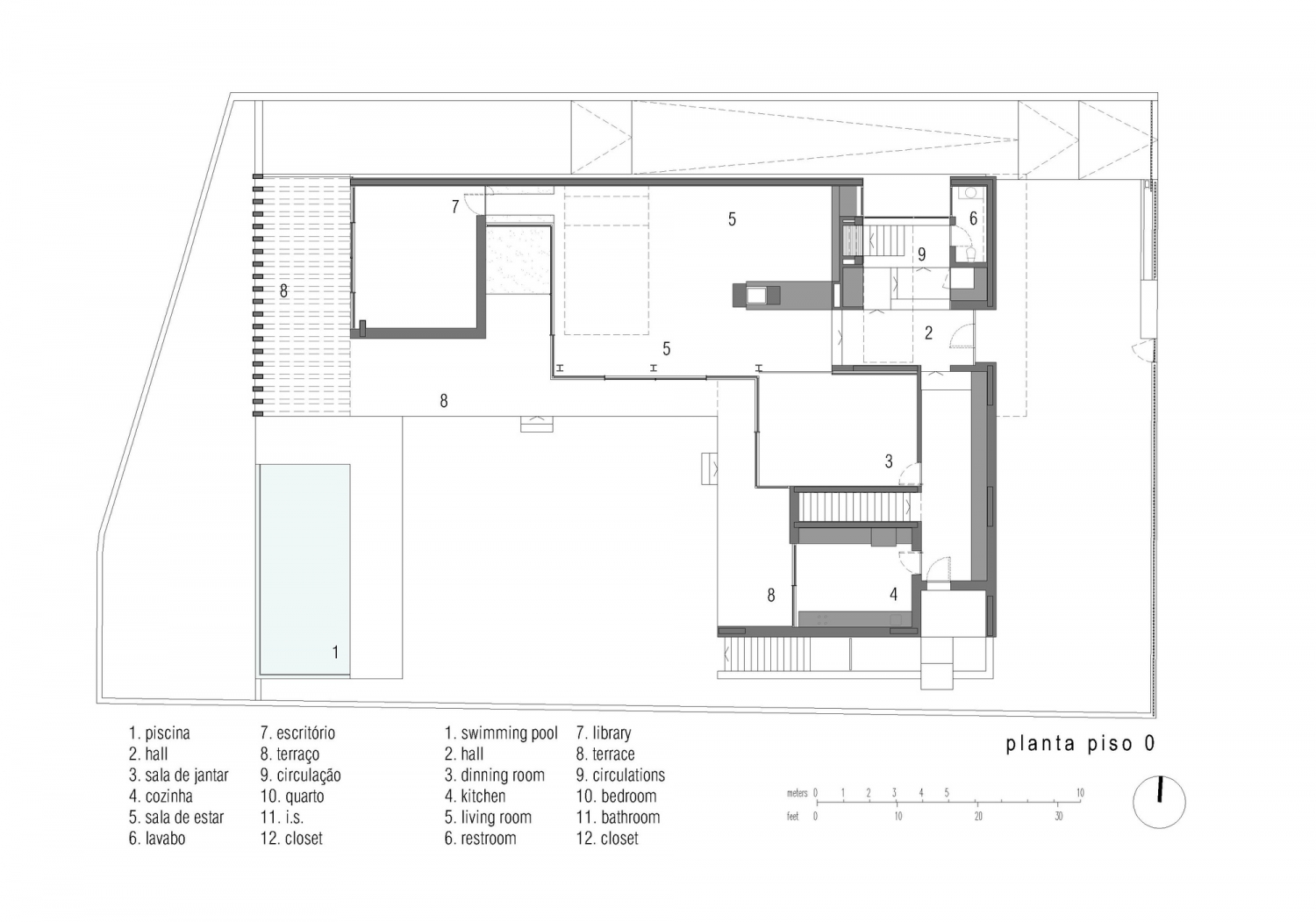 里斯本 Restelo 别墅 | 地形与建筑的和谐融合-53