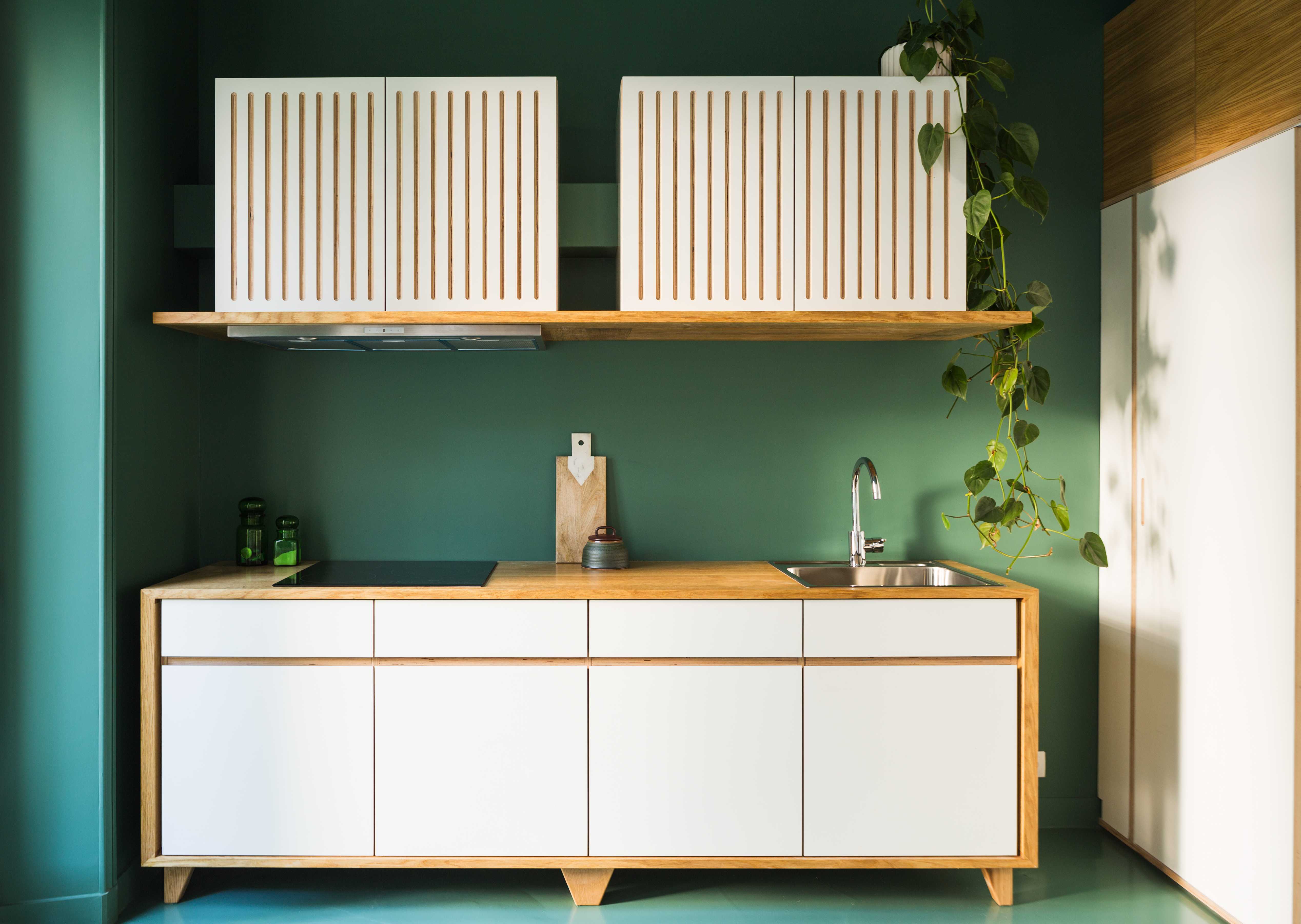 巴黎乡屋公寓翻新,巧妙利用空间-10