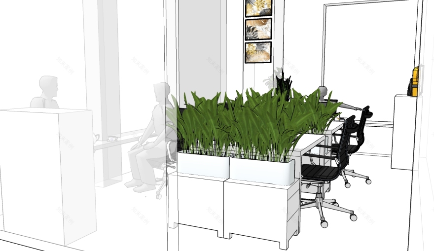 小程序员办公室设计-11