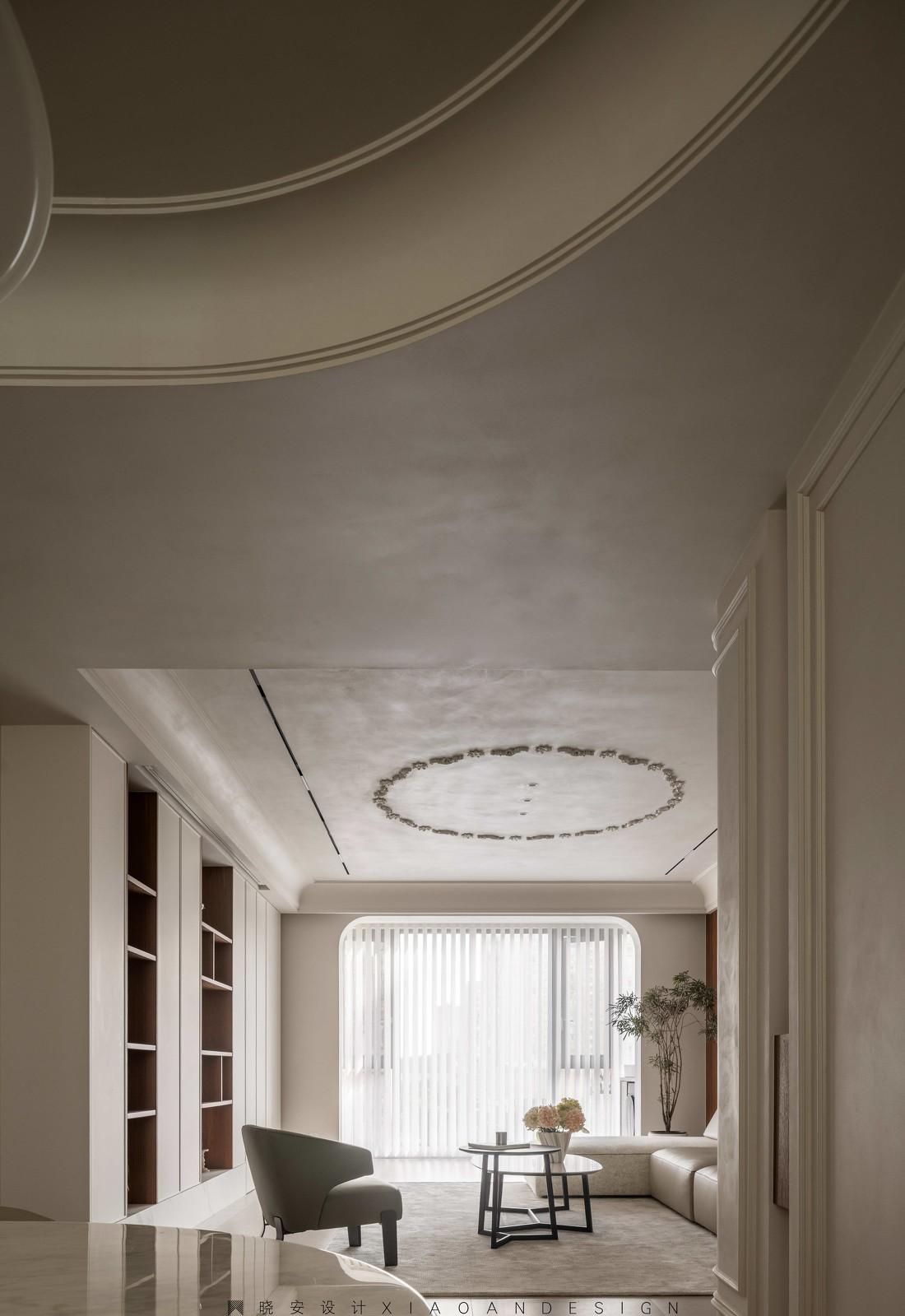 奶油肌理勾勒182㎡居家美学-7