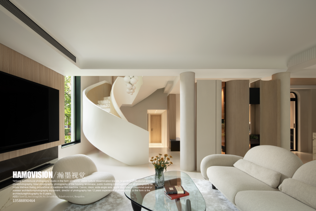 上海独栋别墅·叶淼 · 时尚博主的艺术奶油之家丨中国上海丨原壹空间设计-23