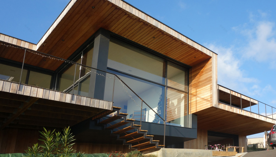 法国南部山间 M House,自然景观与建筑完美融合-9