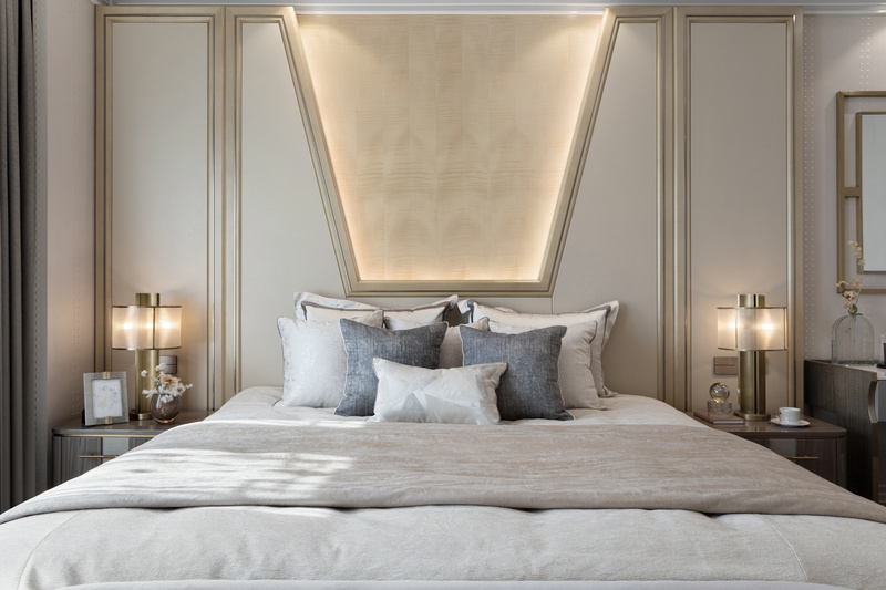 嘉兴桐乡濮园杏林苑S265户型合院样板房软装工程-63