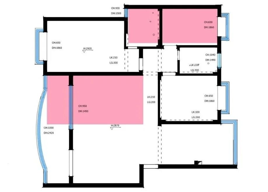 南昌 125㎡现代简约家居,黑白灰中融入绿色与橙色-18