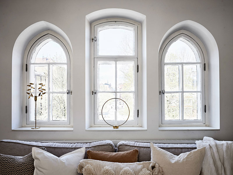 哥德堡 35 平米浪漫公寓,英式红砖建筑内的温馨天地-4