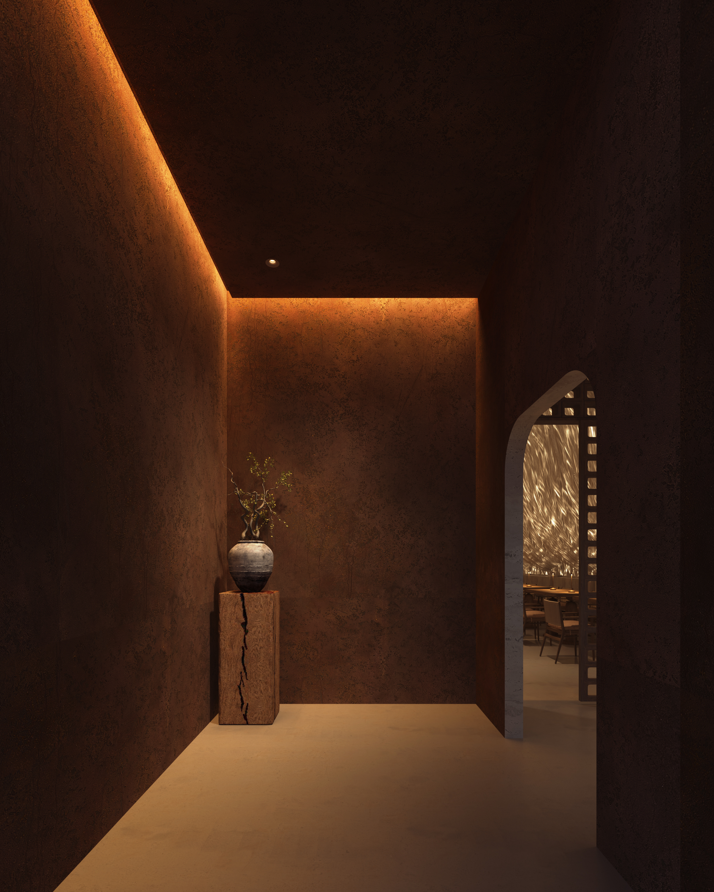 新中式私宴美学 醇季的隐奢氛围感-7