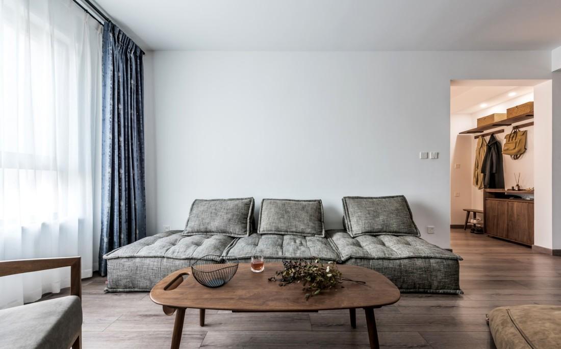 融禾设计丨北欧风格平层单身女性公寓,自然舒适,功能齐全-11