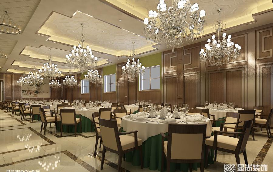 现代新古典奢华海鲜酒楼，品味华丽新风尚-8